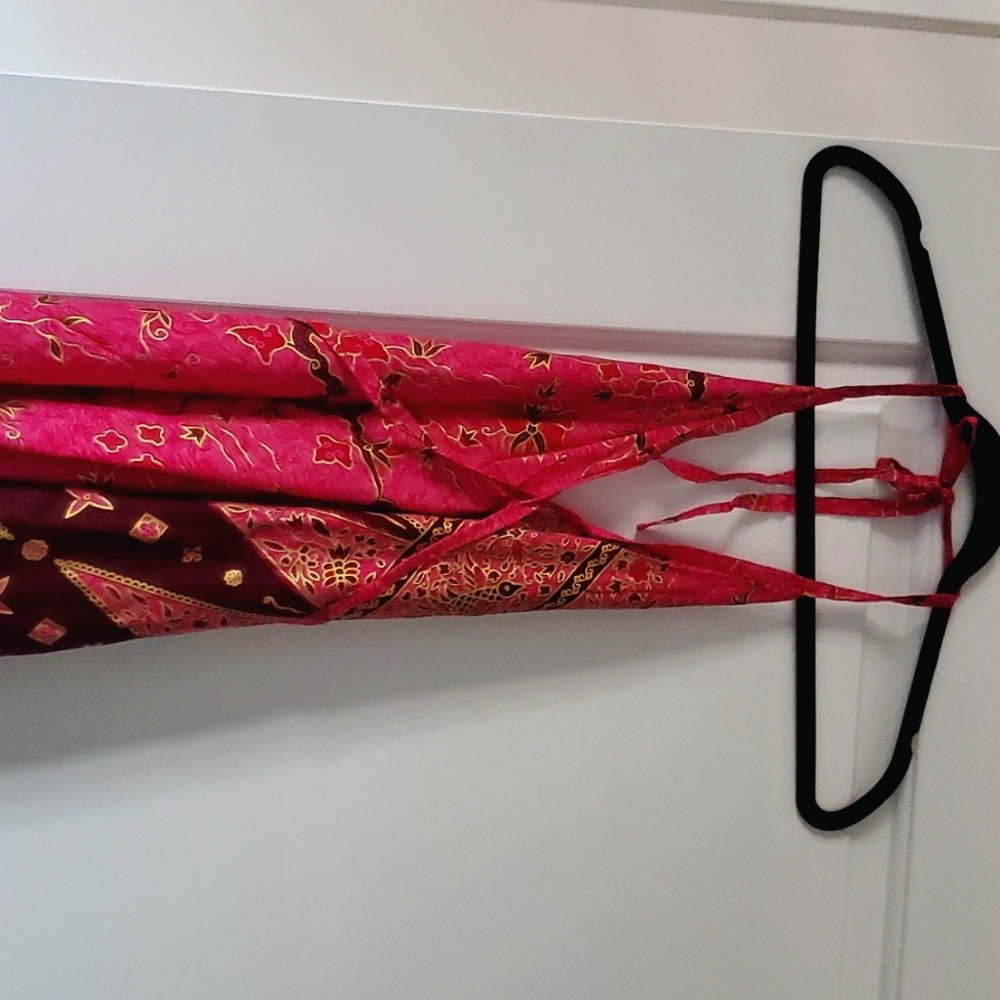 Long halter top dress